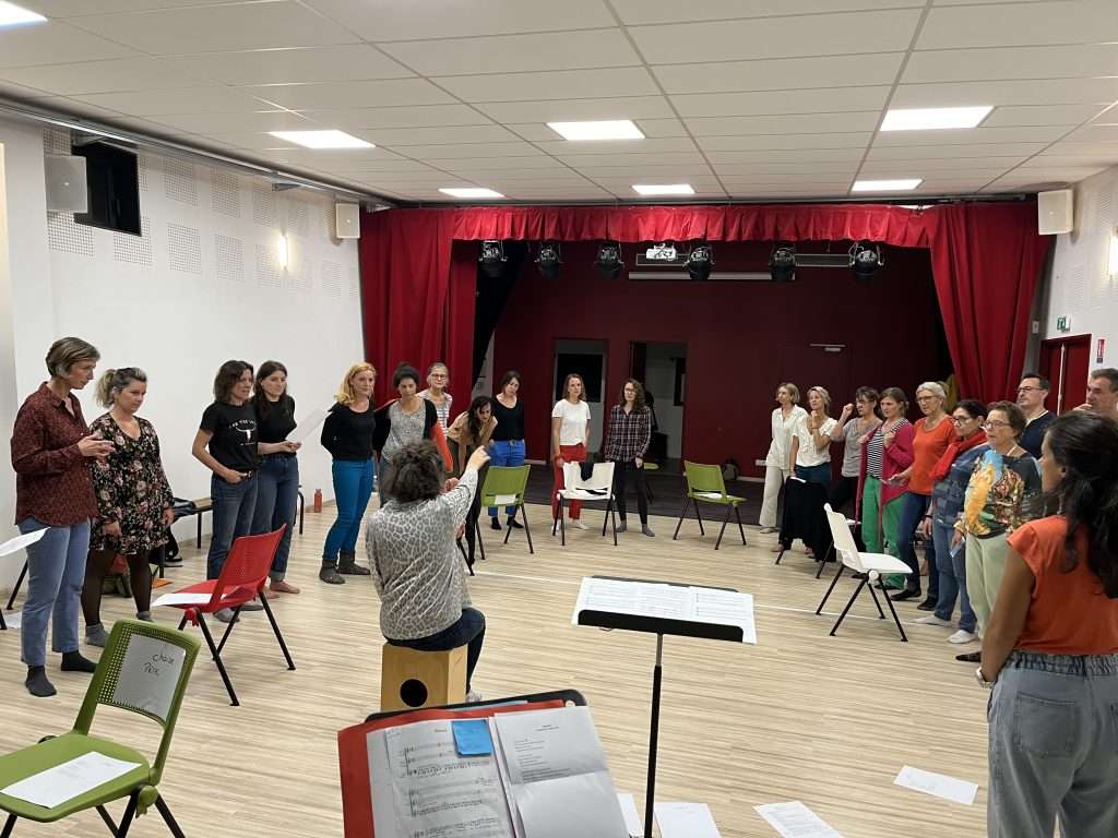 LA CHORALE BOZA-K en action.